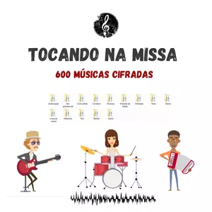 Imagem de capa para o Curso online 600 MÚSICAS PARA MISSA + BRINDE SOLOS + DICIONÁRIO DE ACORDES