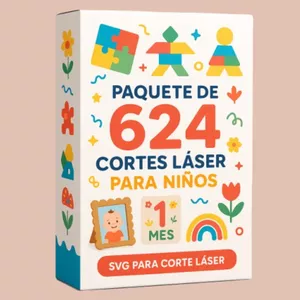 Imagen de portada para Ebook Pack +600 corte Laser Infantil