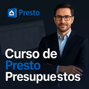 Imagen de portada para Curso online PRESTO para presupuestos y constructoras 