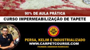 Curso Impermeabilização de Tapete Persa e Oriental