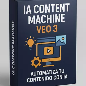 Imagen de portada para Curso online IA Content Machine Automatizacion de contenido 