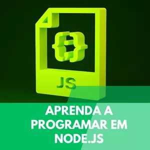 Imagem de capa para o Ebook Aprenda a Programar em Node.js - Guia Prático para Iniciantes
