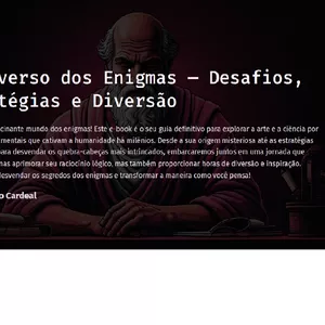 Imagem de capa para o Ebook Engimas Para Todos