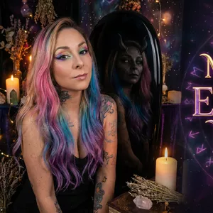 Mentoria de Scrying - Curso de vidência com espelho negro