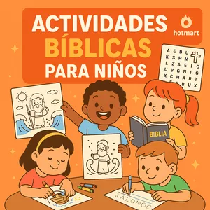 Imagen de portada para Ebook Actividades Biblicas para niños 