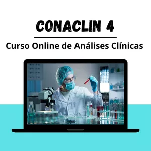 Imagem de capa para o Curso online CONACLIN 4: CURSO ONLINE DE ANÁLISES CLÍNICAS