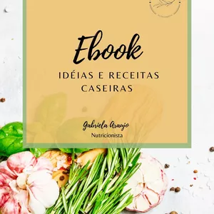 Imagem principal do produto E-book - Ideias e Receitas Caseiras