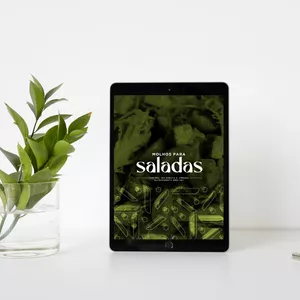 Imagem de capa para o Ebook Molhos para saladas