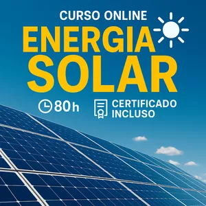 Imagem de capa para o Curso online Curso Online de Energia Solar