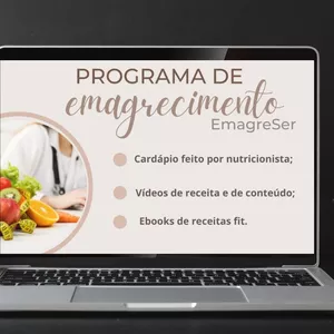 Imagem de capa para o Curso online Programa de emagrecimento - EmagreSer 