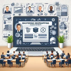 Imagem de capa para o Curso online Como comecar no dropshipping