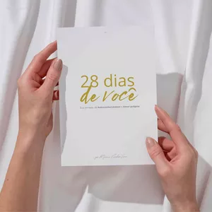Imagem de capa para o Curso online Livro físico "28 dias de você - Sua jornada de Autoconhecimento e Amor-próprio"