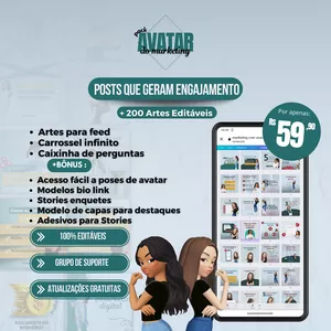 Imagem do curso Pack Avatar do Marketing