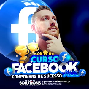 Imagem de capa para o Curso online Curso Facebook Ads - Criando campanhas de sucesso