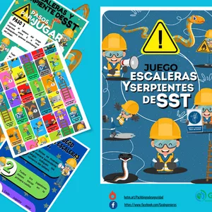 Imagen de portada para Ebook Juego de Escaleras y Serpientes de SST