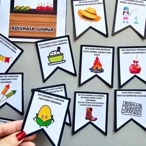 Imagem de capa para o Ebook Adivinha Junino