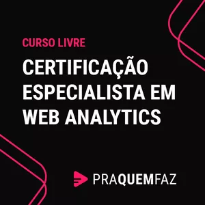 Imagem de capa para o Curso online Certificação Especialista em Web Analytics