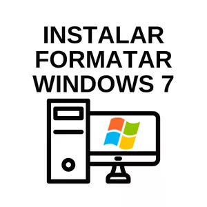 Imagem de capa para o Curso online Como Formatar e Instalar Windows 7 Sozinho