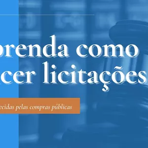 Imagem de capa para o Curso online Aprenda como vencer licitações