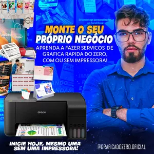 Imagem de capa para o Curso online Gráfica rápida do zero.