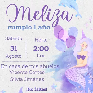 Imagen de portada para Ebook Mermeids invitation