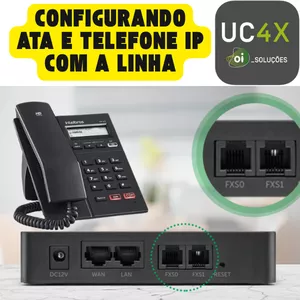 Imagem de Configurando a Linha UC4X da Oi em Aparelhos ATA e Telefone IP criado por MAIS EMPREENDIMENTOS E SERVICOS na hotmart