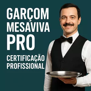 Imagem do curso Garçom MesaViva Pro – Certificação Profissional 