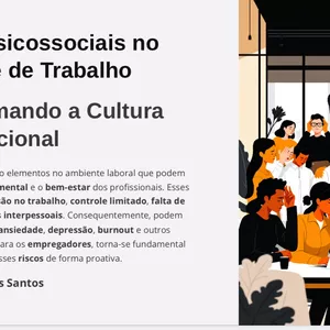 Imagem de capa para o Curso online Assessoramento na implementação da gestão de risco psicossocial