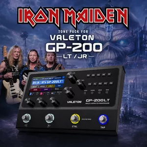 VALETON GP200 | LT & JR - IRON MAIDEN TONES - ALISSON ZAKKA | Hotmart