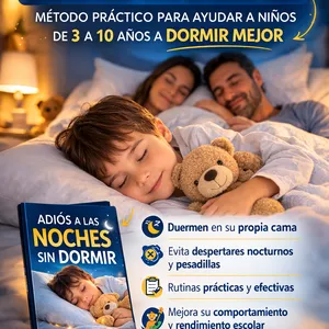 Imagen de portada para Curso online Noches Tranquilas, Niños Felices 