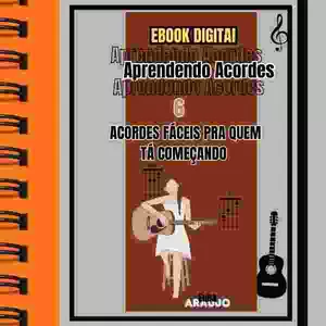 Imagem de capa para o Ebook Aprendendo Acordes