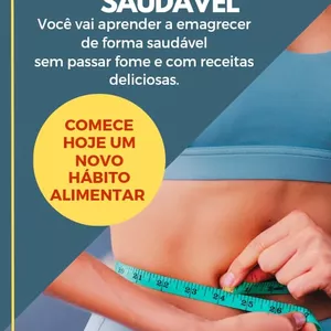 Imagem de capa para o Ebook 10 receitas para emagrecer de forma saudável 