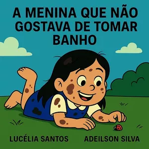 Imagem de capa para o Ebook A MENINA QUE NÃO GOSTAVA DE TOMAR BANHO 