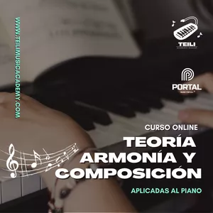 Imagen de portada para Curso online Armonía y Composición Aplicadas al Piano