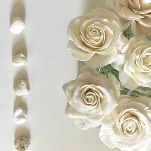 Imagem de capa para o Curso online PASTA FLORAL DE ARROZ - argila comestível 