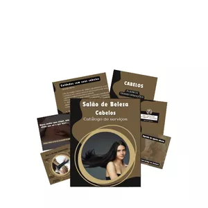 Imagem de capa para o Curso online Catálogo Salão de Beleza - cabelos