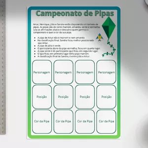 Imagem de capa para o Ebook TAREFA DE LÓGICA