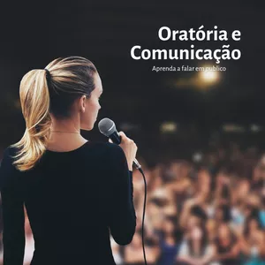 Imagem de capa para o Ebook Oratória e Comunicação