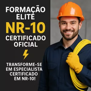 Imagem do curso Formação Elite em NR-10 – Certificado Oficial 