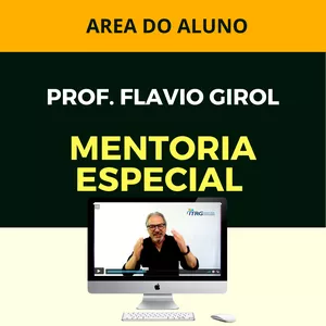 Imagem de capa para o Curso online MENTORIA ESPECIAL - com Prof. Flavio Girol 