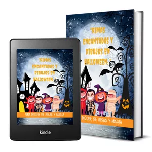 Imagen de portada para Ebook "Rimas Encantadas y Dibujos de Halloween"