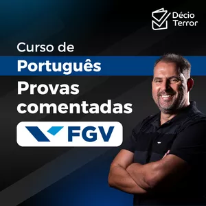 Imagem de capa para o Curso online  Provas comentadas de Português - FGV
