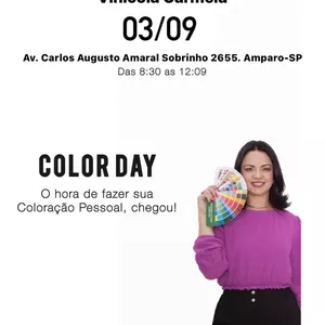Imagem de capa para o Serviço online Color Day - Evento Presencial de Coloração Pessoal