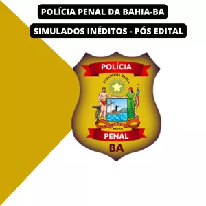 Imagem de capa para o Curso online Simulados para o Concurso da Polícia Penal da Bahia-BA em PDF