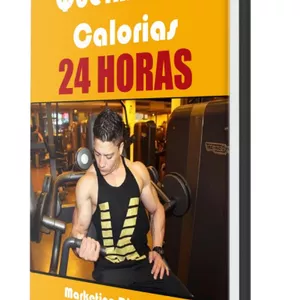 Imagem de capa para o Ebook Queimando Calorias 24 Horas