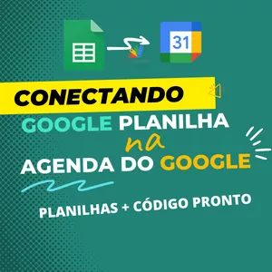 Imagem de capa para o Curso online Integre Google Planiha e Google Forms ao GOOGLE AGENDA