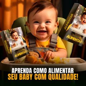 Imagem de capa para o Ebook Explorando Sabores - Guia Completo Introdução Alimentar