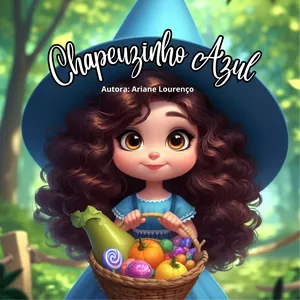 Imagem de capa para o Ebook Livro Infantil | Chapeuzinho Azul