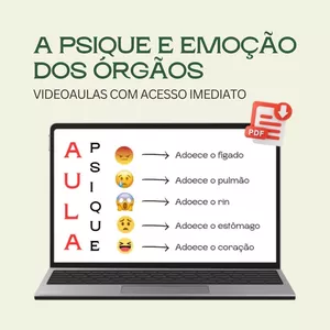 Imagem de capa para o Curso online A Psique e Emoção dos Órgãos