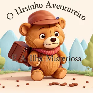 Imagem de capa para o Ebook O Ursinho Aventureiro e  A Ilha Misteriosa